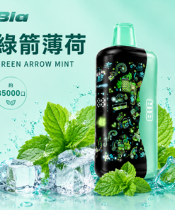 一次性電子煙｜Bia 35000口 綠箭薄荷口味